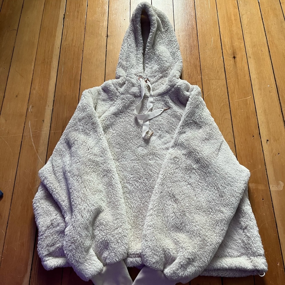 fuzzy old navy hoodie